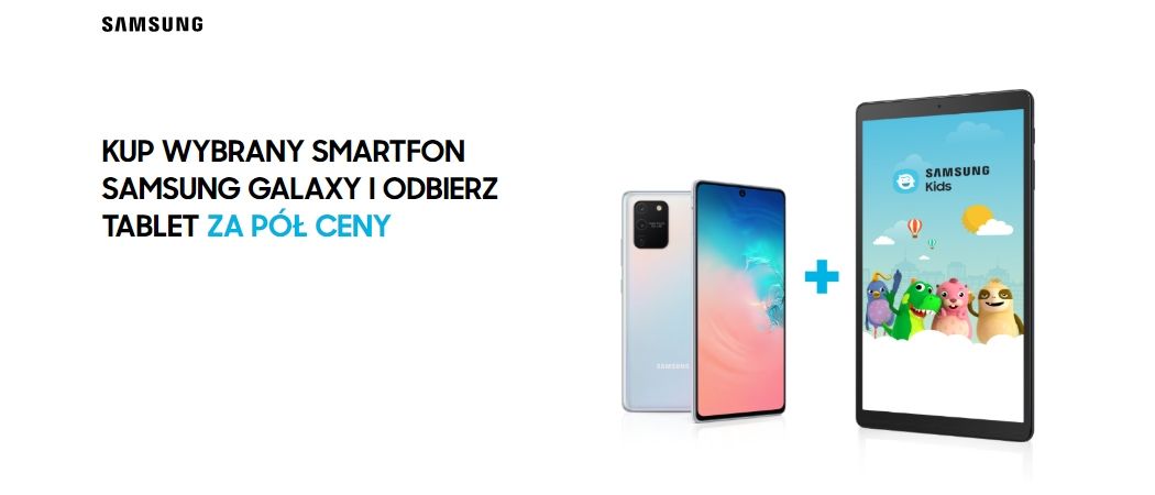 Promocja SAMSUNG w Neonet - kup wybrany smartfon i odbierz rabat na tablet!