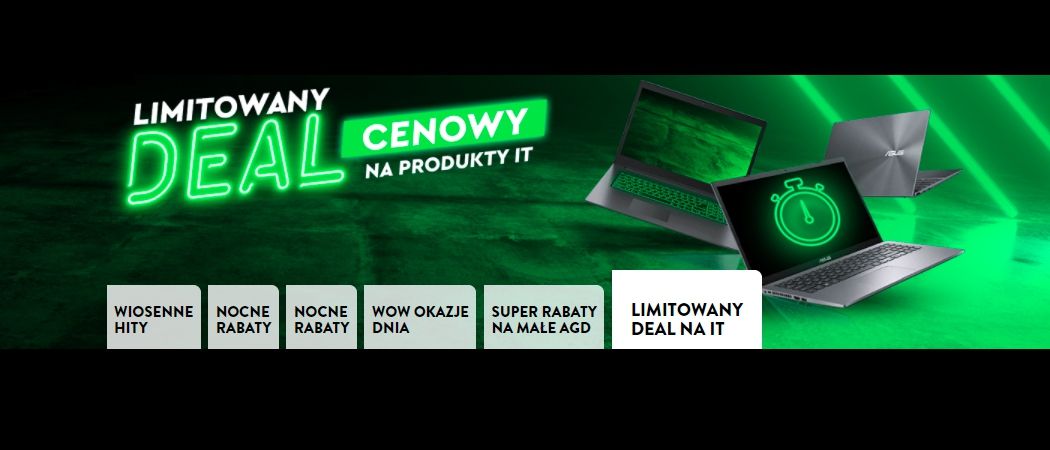 Promocja LIMITOWANY DEAL CENOWY w Ole Ole - kup jeszcze tanie promocyjny laptop!