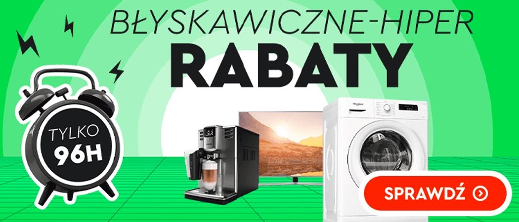 Promocja BŁYSKAWICZNE HIPER-RABATY w Ole Ole - kup taniej wybrane RTV!