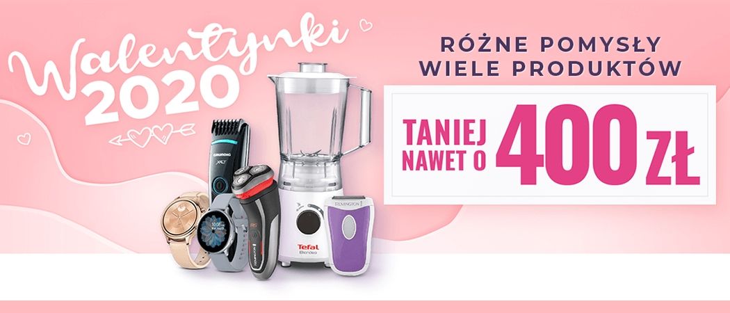 Promocja WALENTYNKI 2020 w Neo24 - kup jeszcze taniej promocyjny smartwatch!