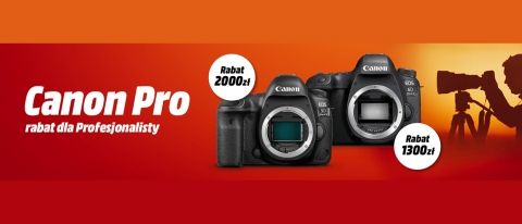 Promocja na aparaty Canon Pro w Media Markt!