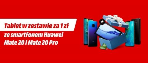 Promocja na smartfony HUAWEI w Media Markt!