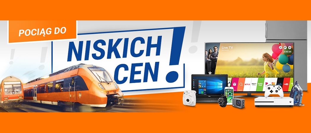 Kup wybrany sprzęt w niższej cenie w promocji "Pociąg do niskich cen" w Avans!