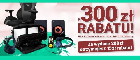 Promocja na akcesoria RTV w Avans