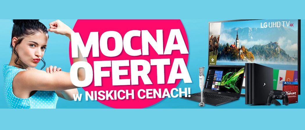 Promocja MOCNA OFERTA W NISKICH CENACH Avans - kup promocyjne RTV jeszcze taniej!