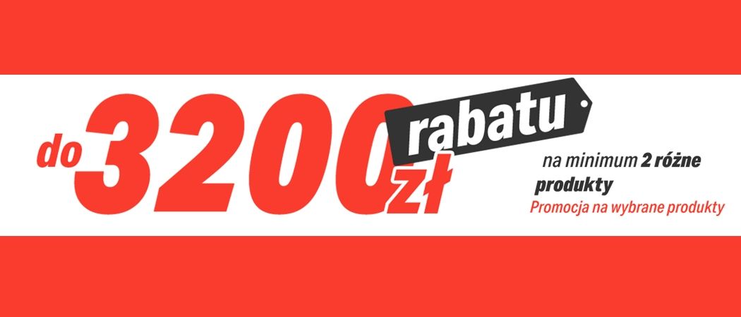 Promocja RTV EURO AGD - kup nawet do 3200 zł taniej telewizor, smartfon i wiele innych!
