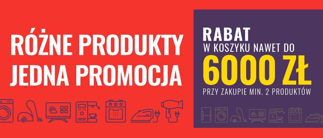 Promocja R&Oacute;ŻNE PRODUKTY, JEDNA PROMOCJA w Neo24 - kup nawet do 6000 zł taniej wybrane RTV!