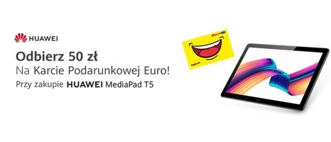 Promocja na tablet HUAWEI w RTV EURO AGD
