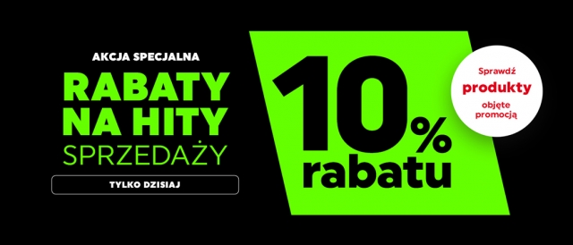 Promocja "Rabaty na hity sprzedaży" w NEONET