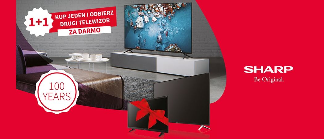 Kup promocyjny telewizor SAHRP, a drugi telewizor otrzymasz gratis w promocji Vobis!