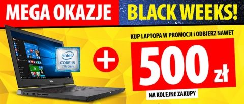 Promocja na laptopy w Media Expert