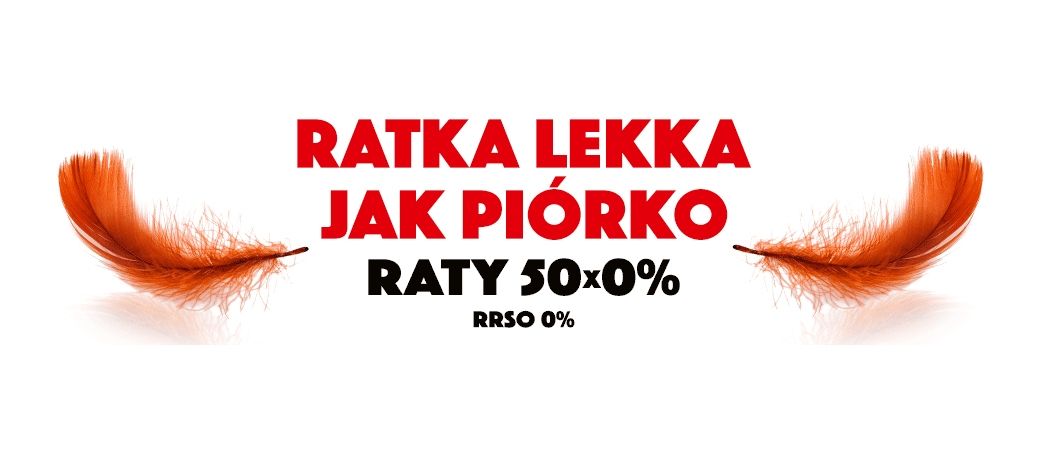 Promocja ratalna w RTV EURO AGD - kup sprzęt na 50 darmowych rat!