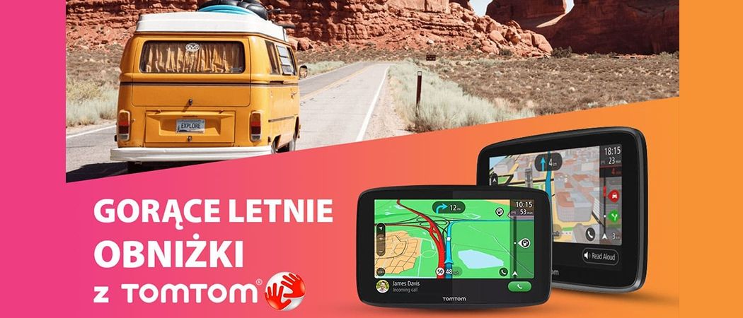 Promocja TOMTOM  w Media Expert - kup promocyjną nawigację z dodatkowym rabatem!