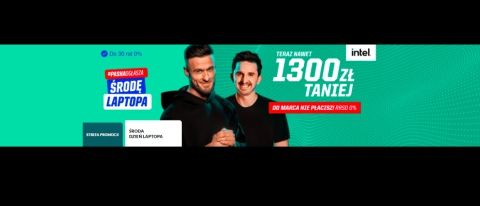 Promocja ŚRODA DZIEŃ LAPTOPA w RTV EURO AGD