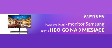 Promocja na monitory SAMSUNG w RTV EURO AGD