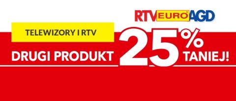 Promocja na telewizory i RTV w RTV EURO AGD