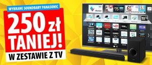 Promocja na soundbary Panasonic w Media Expert