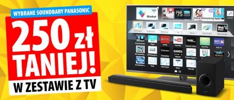 Promocja na soundbary Panasonic w Media Expert