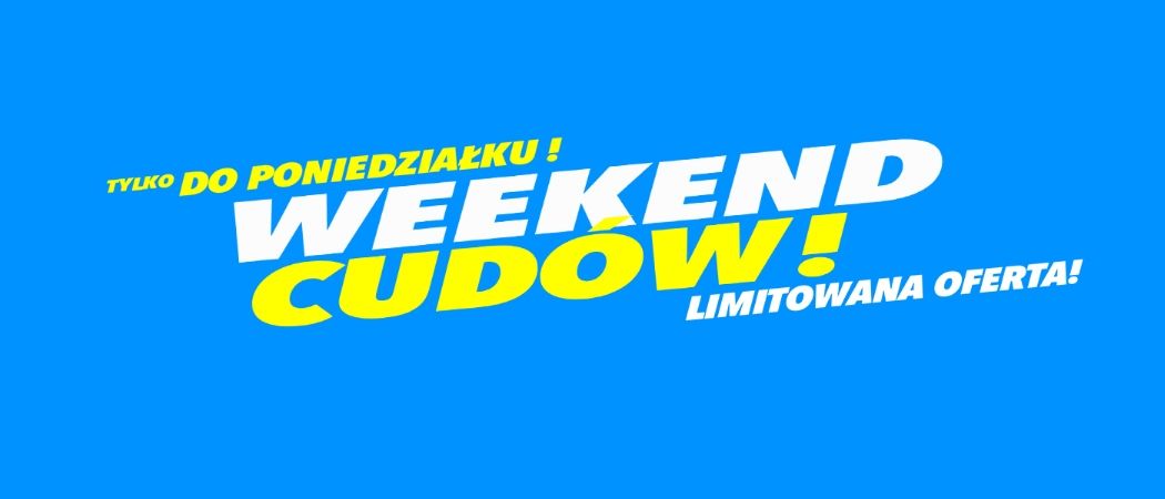Kup wybrany sprzęt i zyskaj dodatkową zniżkę w promocji "Weekend cud&oacute;w" w RTV EURO AGD!