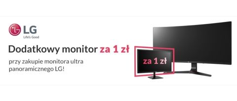 Promocja monitory LG w RTV EURO AGD