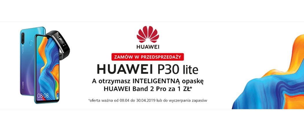 Promocja  HUAWEI w RTV EURO AGD - kup promocyjny smartfon i odbierz opaskę za 1 zł!