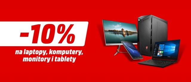 Promocja na sprzęt komputerowy w Media Markt