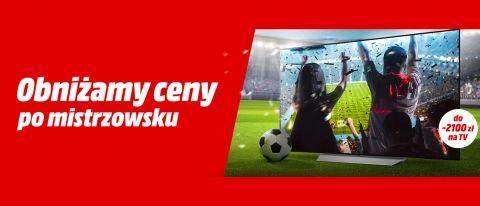 Promocja na telewizory w Media Markt!
