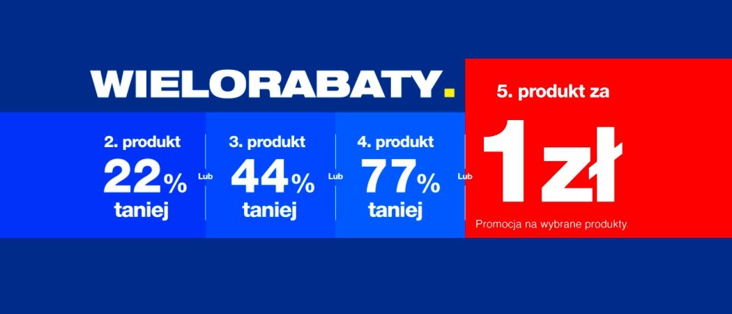 Promocja WIELORABATY w RTV EURO AGD - kup wybrane RTV i zyskaj rabat na jeden ze sprzęt&oacute;w!
