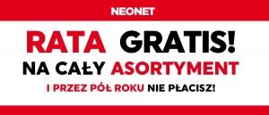 Darmowe raty w NEONET