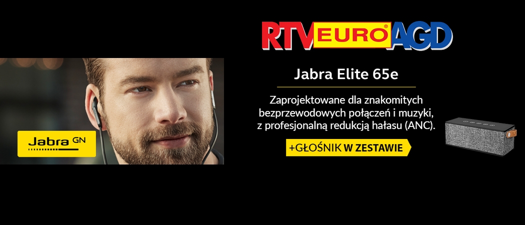 Promocja w RTV EURO AGD - kup słuchawki Jabra, a głośnik bezprzewodowy dostaniesz za 1 zł!