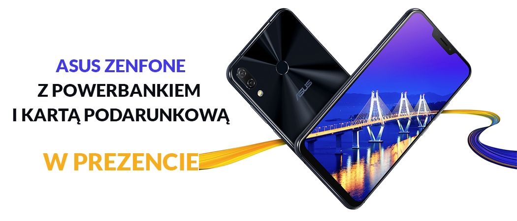 Asus Zenfone w zestawie z powerbankiem i 50 zł na karcie podarunkowej w RTV EURO AGD!