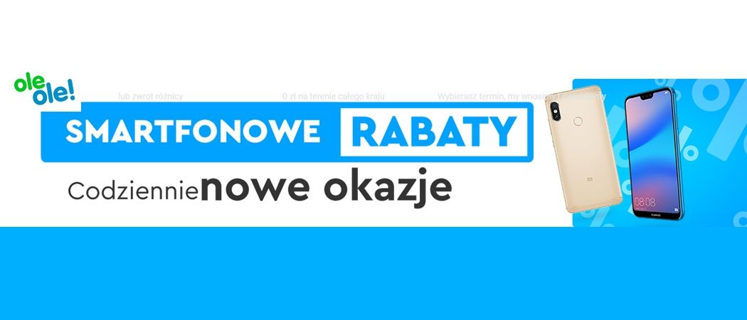 Nawet do 36% rabatu na smartfony w promocji Ole Ole!