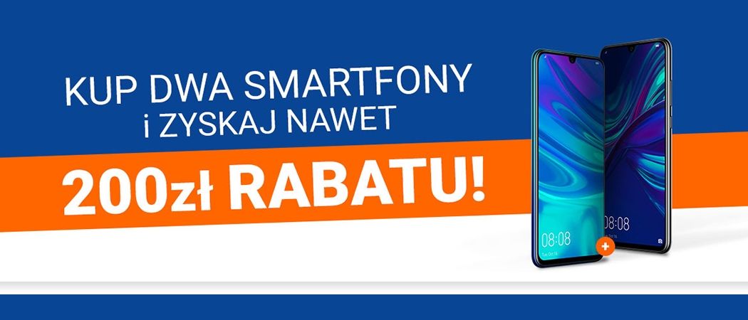 Promocja w Avans - kup dwa promocyjne smartfony i odbierz do 200 zł zniżki!