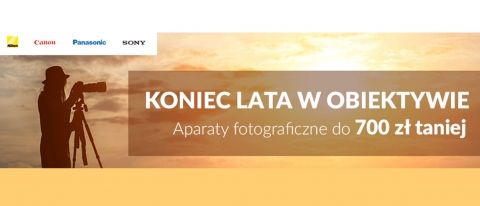 Promocja na aparaty w RTV EURO AGD