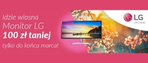 Promocja na monitory LG w RTV EURO AGD