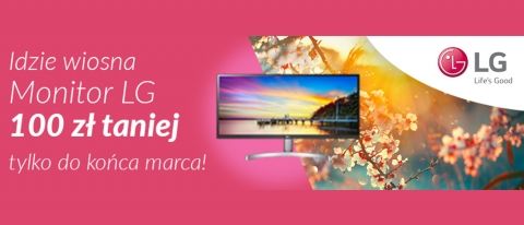 Promocja na monitory LG w RTV EURO AGD