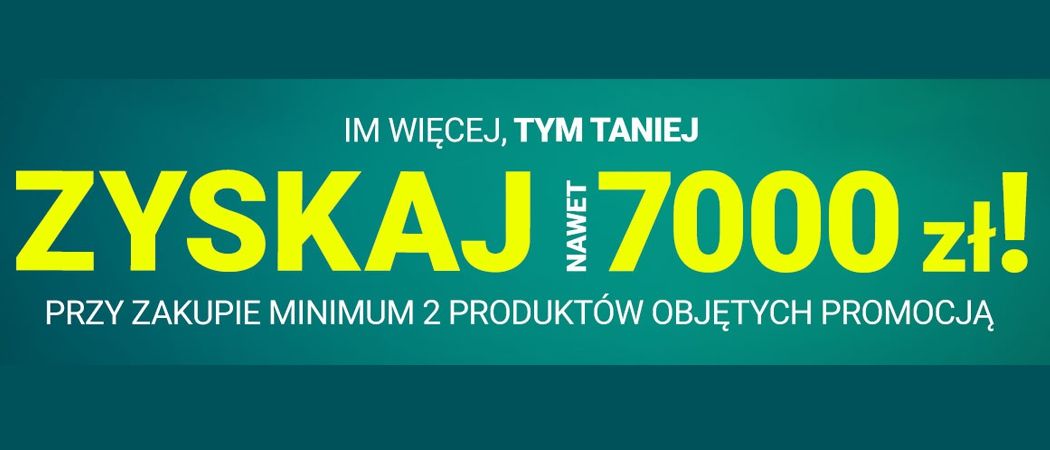 Promocja IM WIĘCEJ, TYM TANIEJ w Avans - kup wybrane RTV taniej z kodem rabatowym!