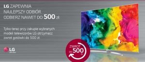 Promocja na telewizory LG!