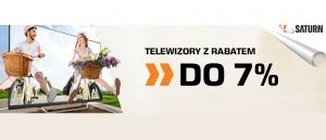 Rabaty na telewizory w SATURN!