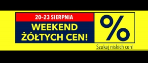Promocja Weekend Ż&oacute;łtych Cen w RTV EURO AGD