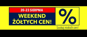 Promocja Weekend Żółtych Cen w RTV EURO AGD