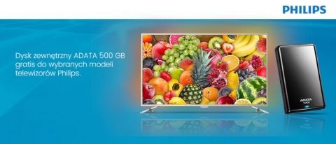 Dysk gratis do telewizora PHILIPS