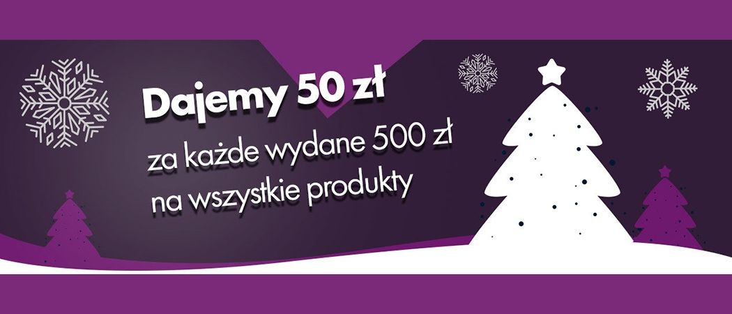 Kup dowolny sprzęt i zyskaj voucher o wartości 50 zł za każde wydane 500 zł w promocji Vobis!