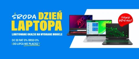 Promocja ŚRODA DZIEŃ LAPTOPA w RTV EURO AGD