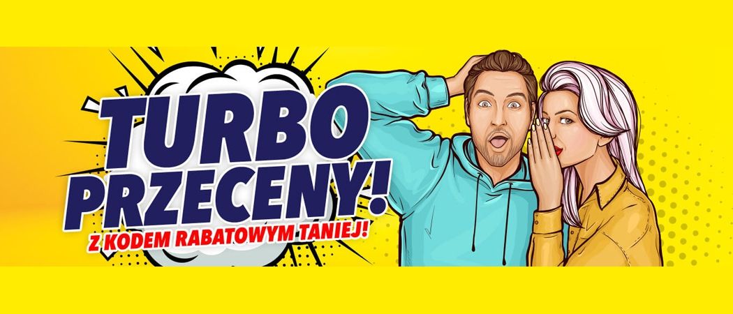 Promocja TURBO PRZECENY! w Media Expert - kup wybrane RTV taniej z kodem rabatowym!