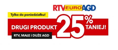 Promocja na telewizory i sprzęt RTV w RTV EURO AGD