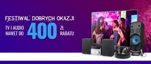 Promocja na telewizory i sprzęt audio w NEO24