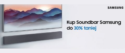 Promocja na soundbary SAMSUNG w RTV EURO AGD