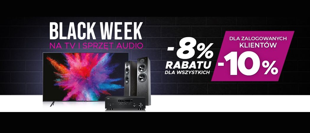 Promocja BLACK WEEK NA TV I AUDIO w Neo24 - kup promocyjne RTV taniej z kodem rabatowym