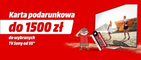 Promocja na telewizory SONY w Media Markt!